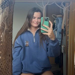 Yogi Bear Blue 1/4 Zip